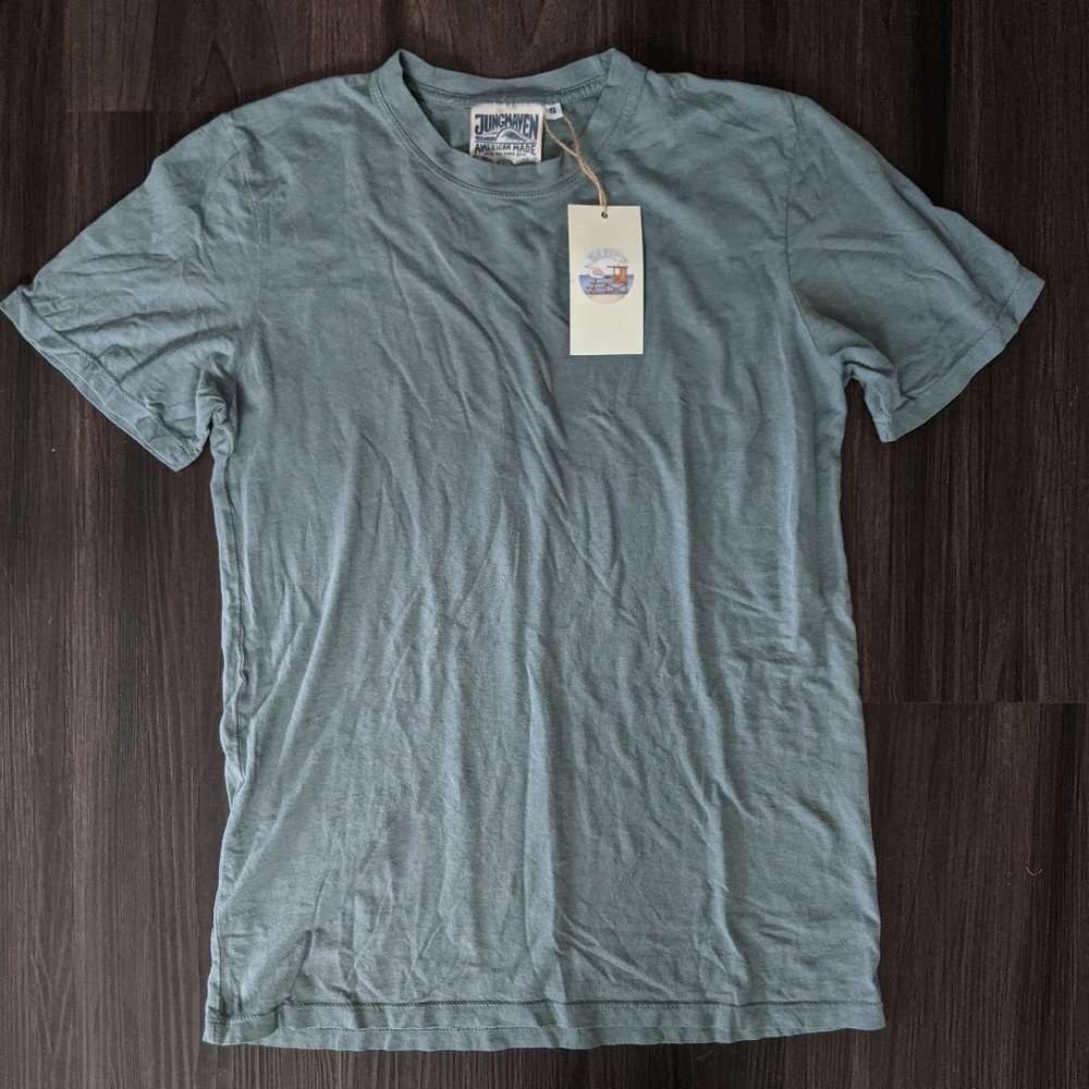 Jungmaven Clay Green "Basic Tee"